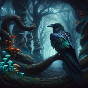 Enchanted Raven's Perch