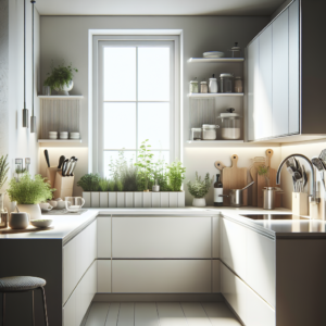 Sleek Kitchen Corner