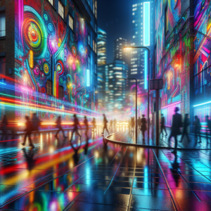 Neon Dreams: A City Awakens